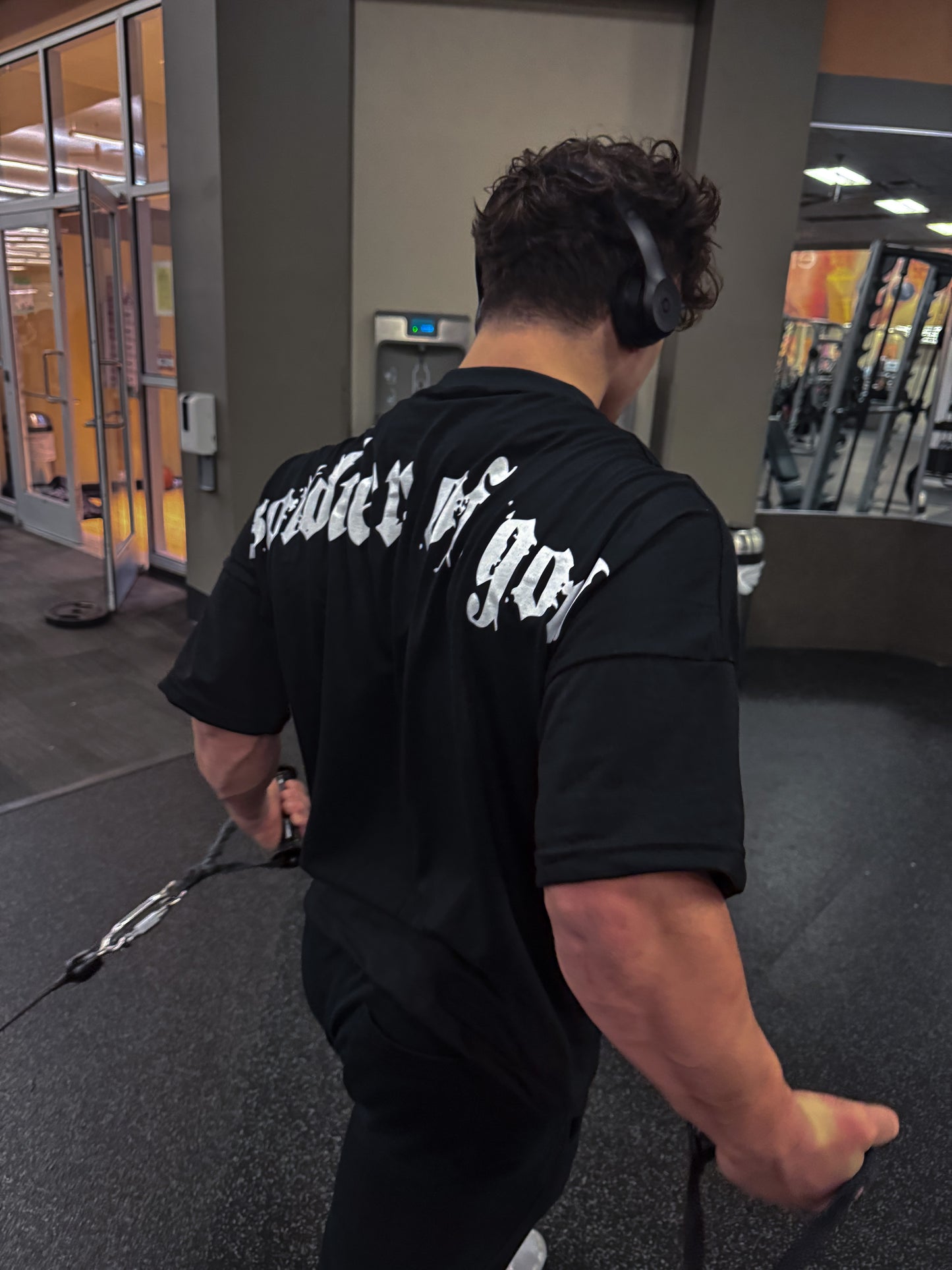 Soldier of God Crewneck Tee - POLLEO