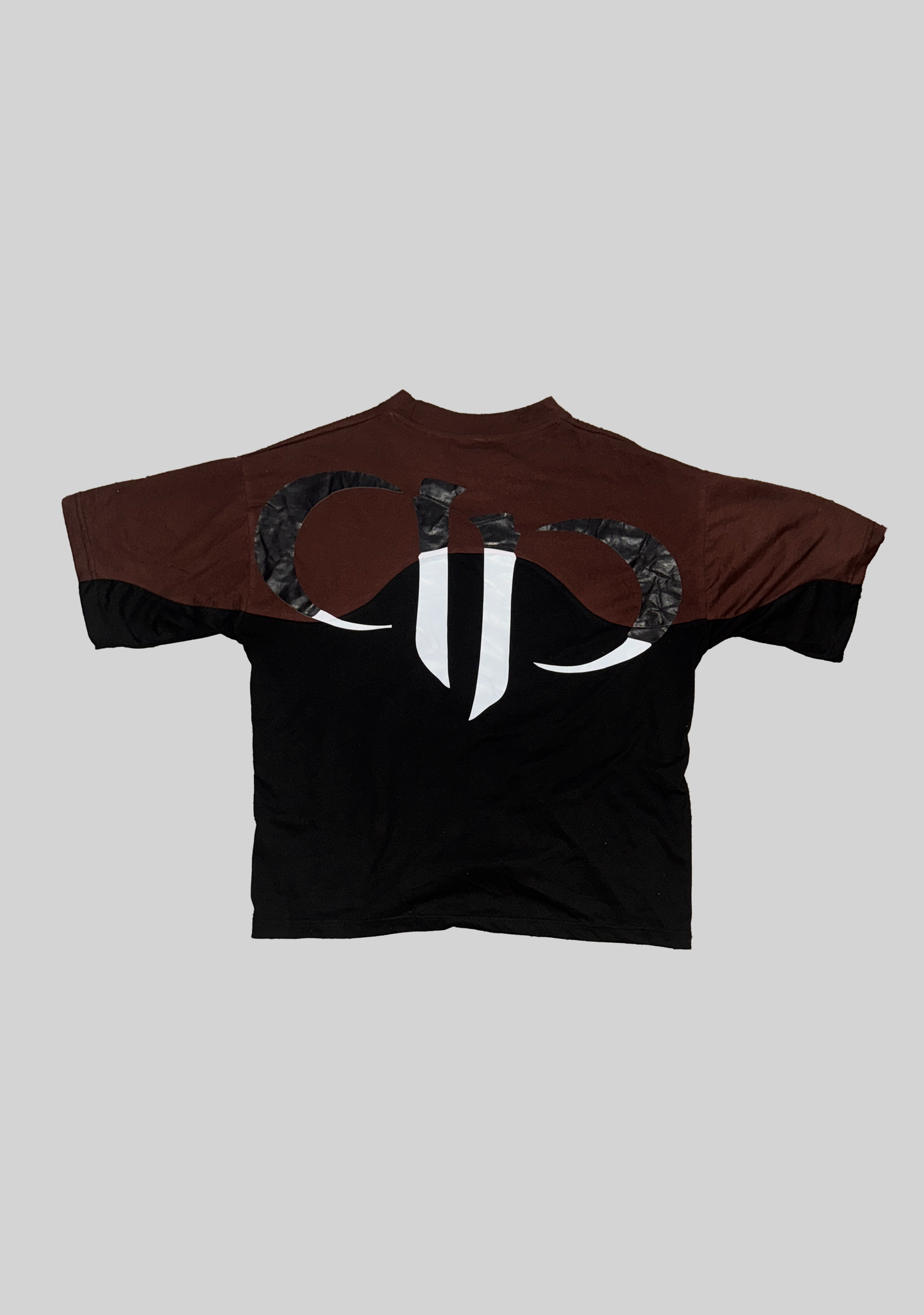 DOUBLE LAYER MOCK NECK TEE - POLLEO
