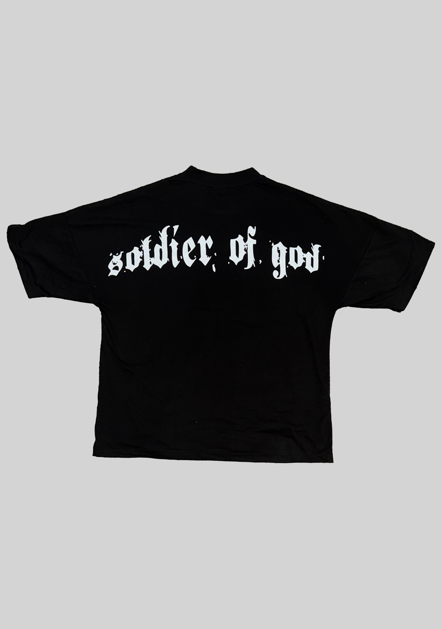 Soldier of God Crewneck Tee - POLLEO